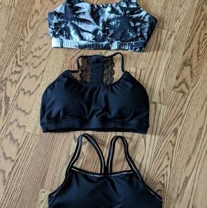 Fabletics bra bundle Size L